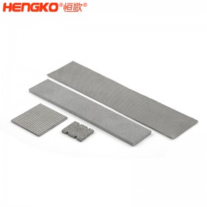 定制316L燒結(jié)網(wǎng)板五層過濾網(wǎng)耐腐蝕耐高溫，應用于污水過濾