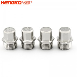 廠家定制有創(chuàng)呼吸機(jī)氣源入口醫(yī)療級(jí)316L不銹鋼過(guò)濾器濾芯防塵透氣耐腐蝕，用于呼吸機(jī)